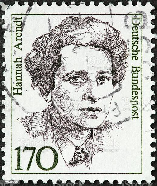 "Hannah Arendt, German philosopher and writer."
