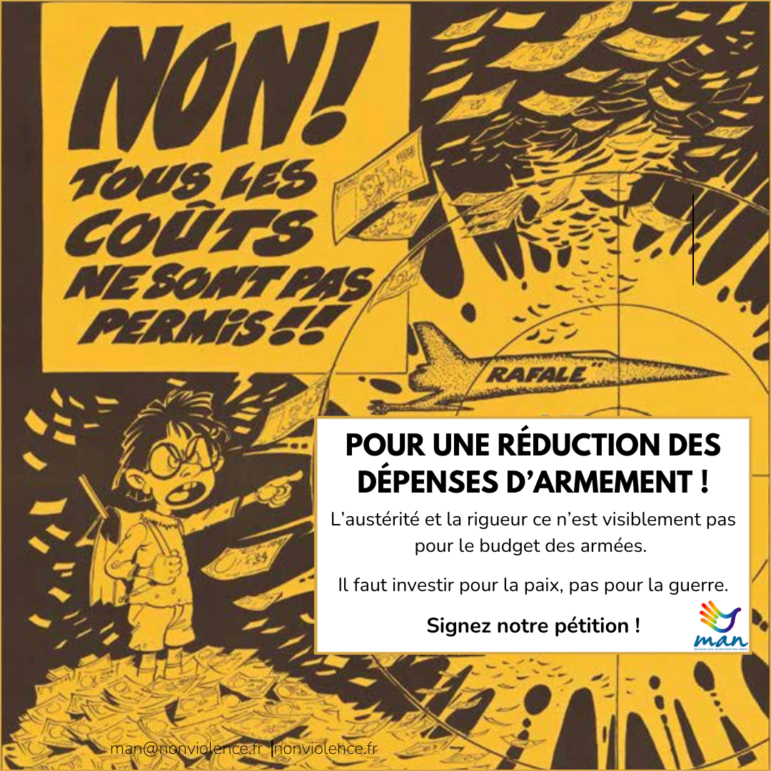 2024 - Pétition Budget militaire